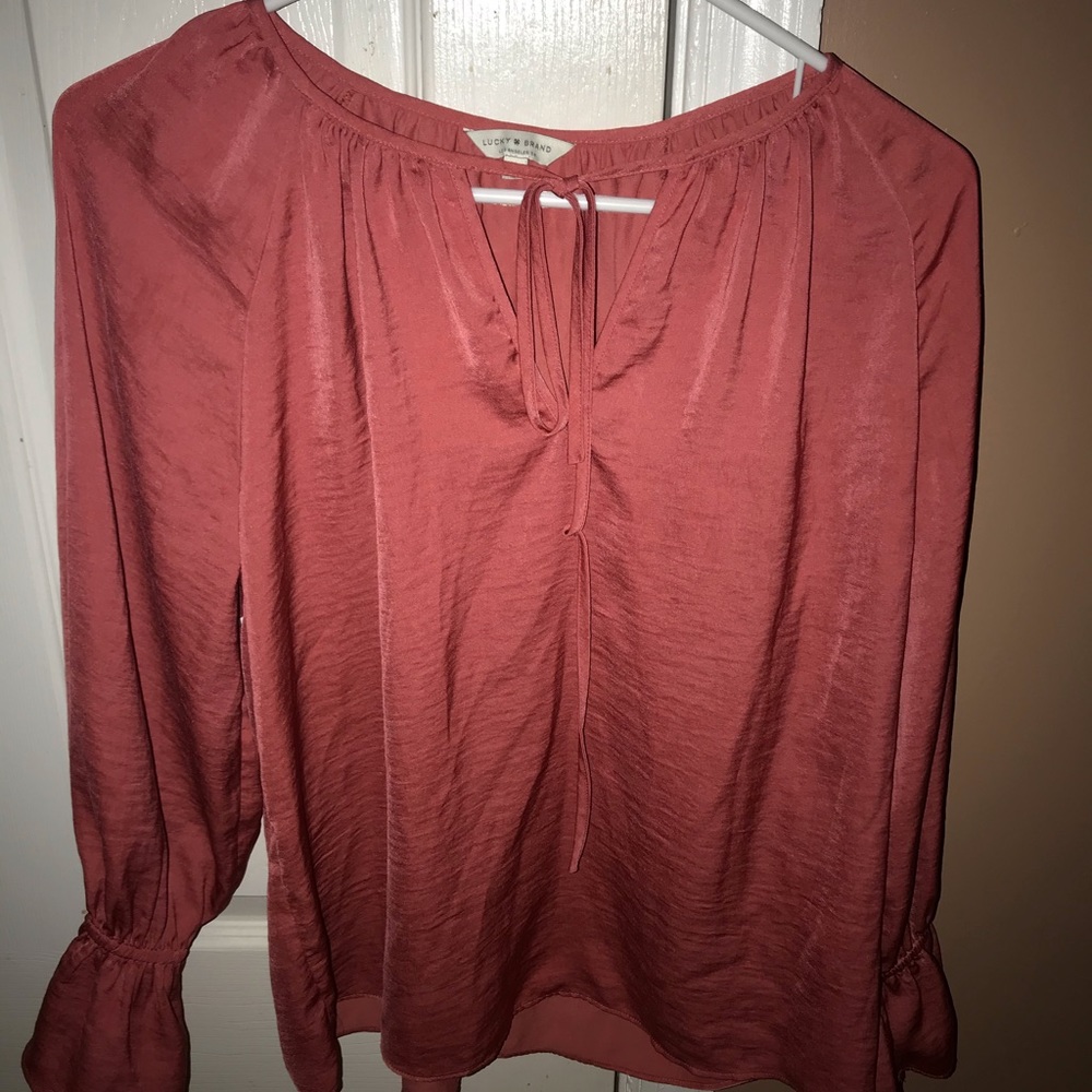 Lucky Brand Silk Blouse